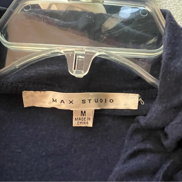 Max Studio Sleeveless Cowl Neck Jumpsuit M  stretchy knit comfy - Picture 7 of 10